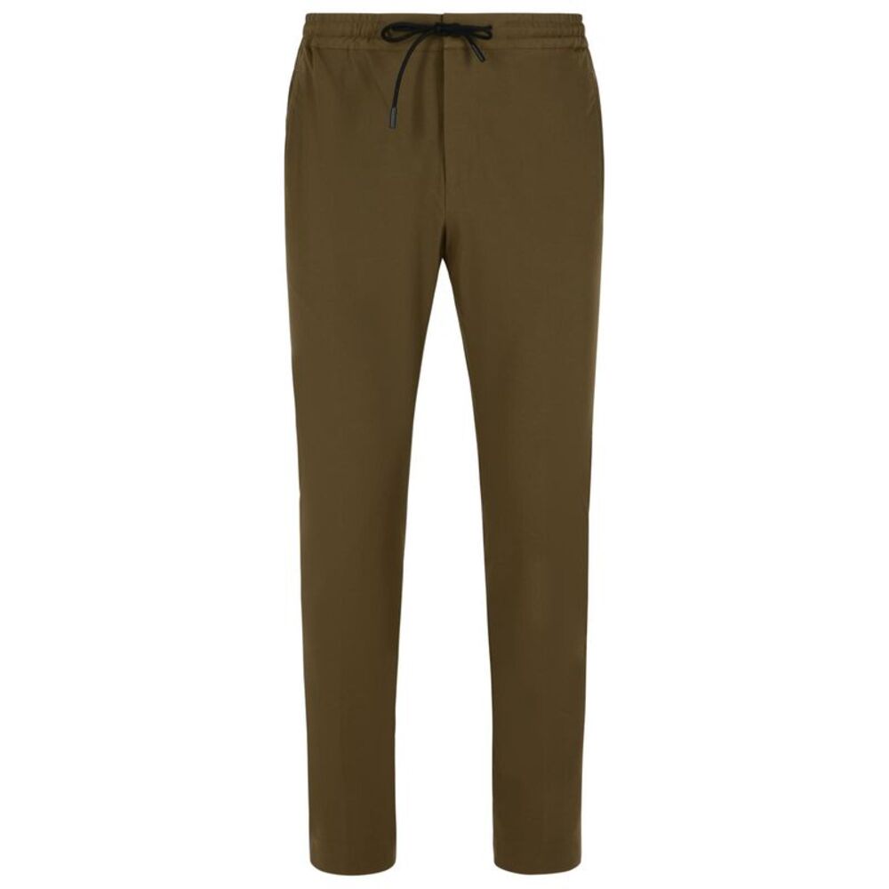 Pt01 'Omega' Brown Cotton Blend Pants Men